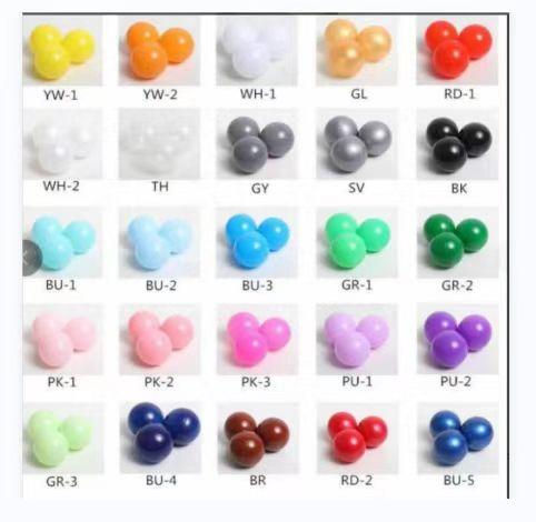 Vibrant Ball Pit Balls (Bulk Pack of 500) - Choose Your Color!