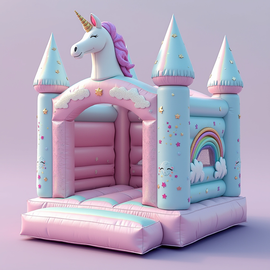 Magical Unicorn Bouncy Castle