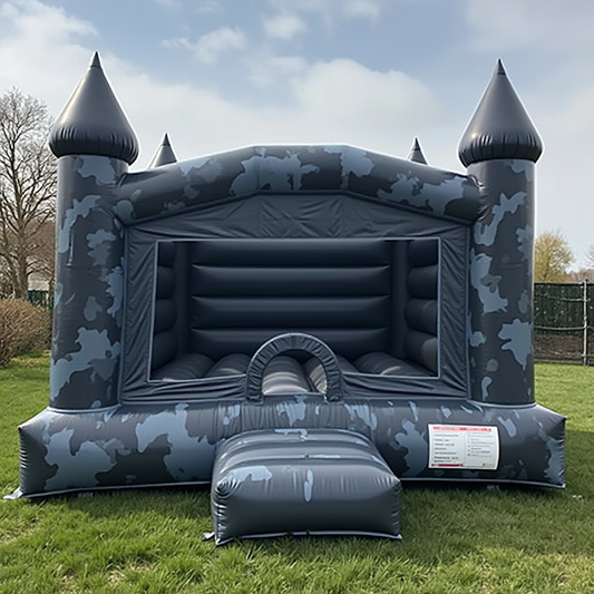 Camouflage Fortress Bouncy Castle