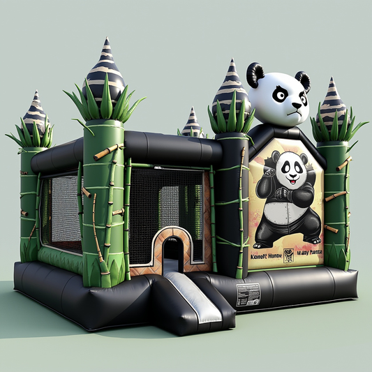 Kung Fu Panda Bamboo Bounce House