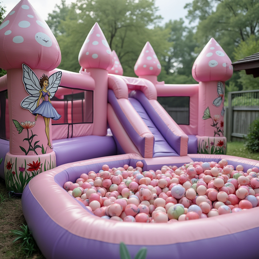 Enchanted Fairyland Bouncy Castle