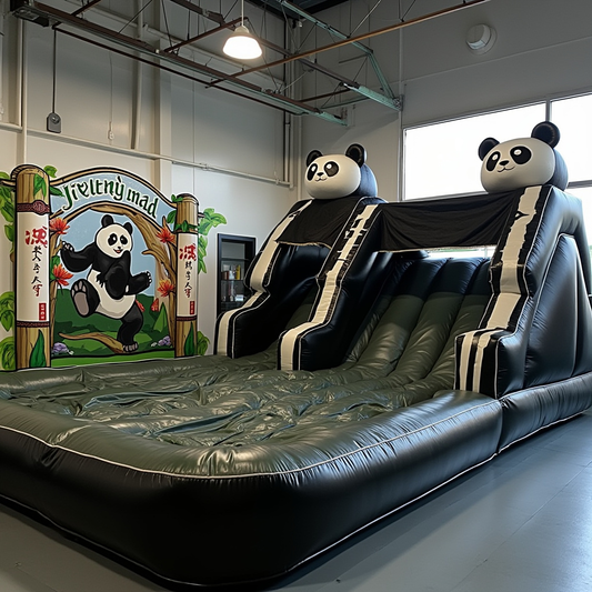 Panda Slide Adventure Inflatable