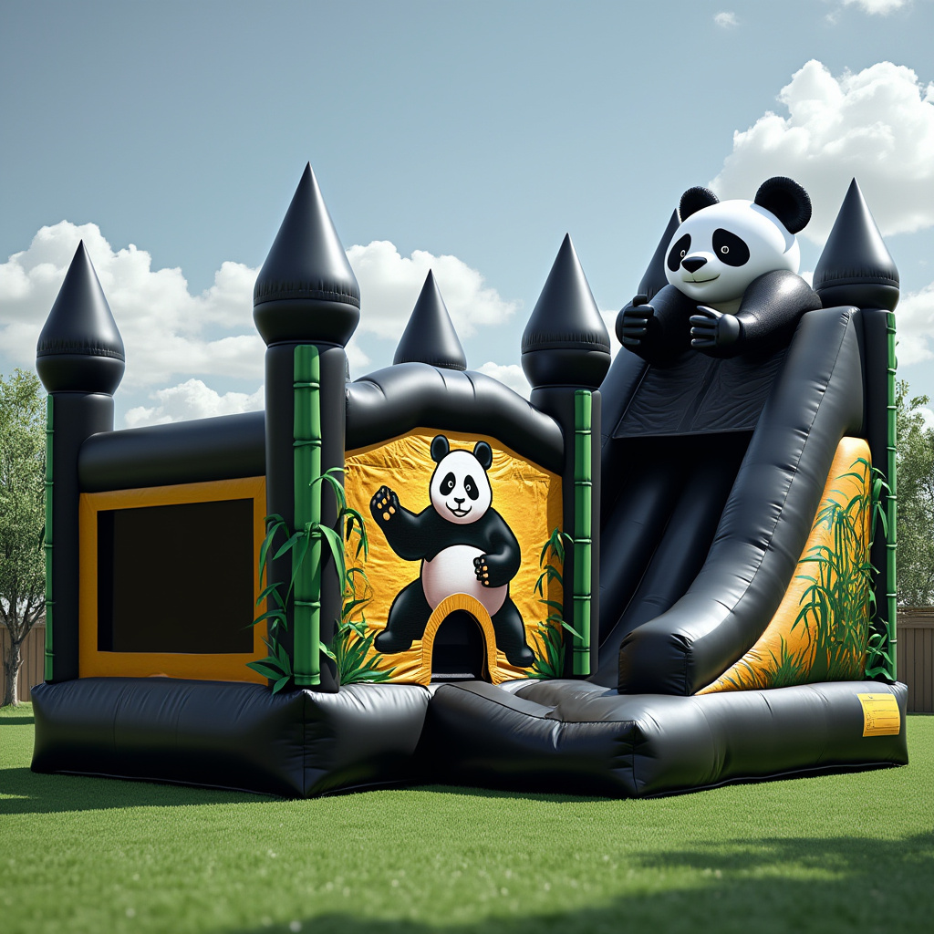 Panda Kingdom Bounce and Slide Combo