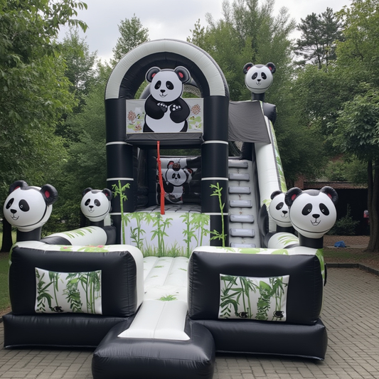 Panda Paradise Inflatable Play Center