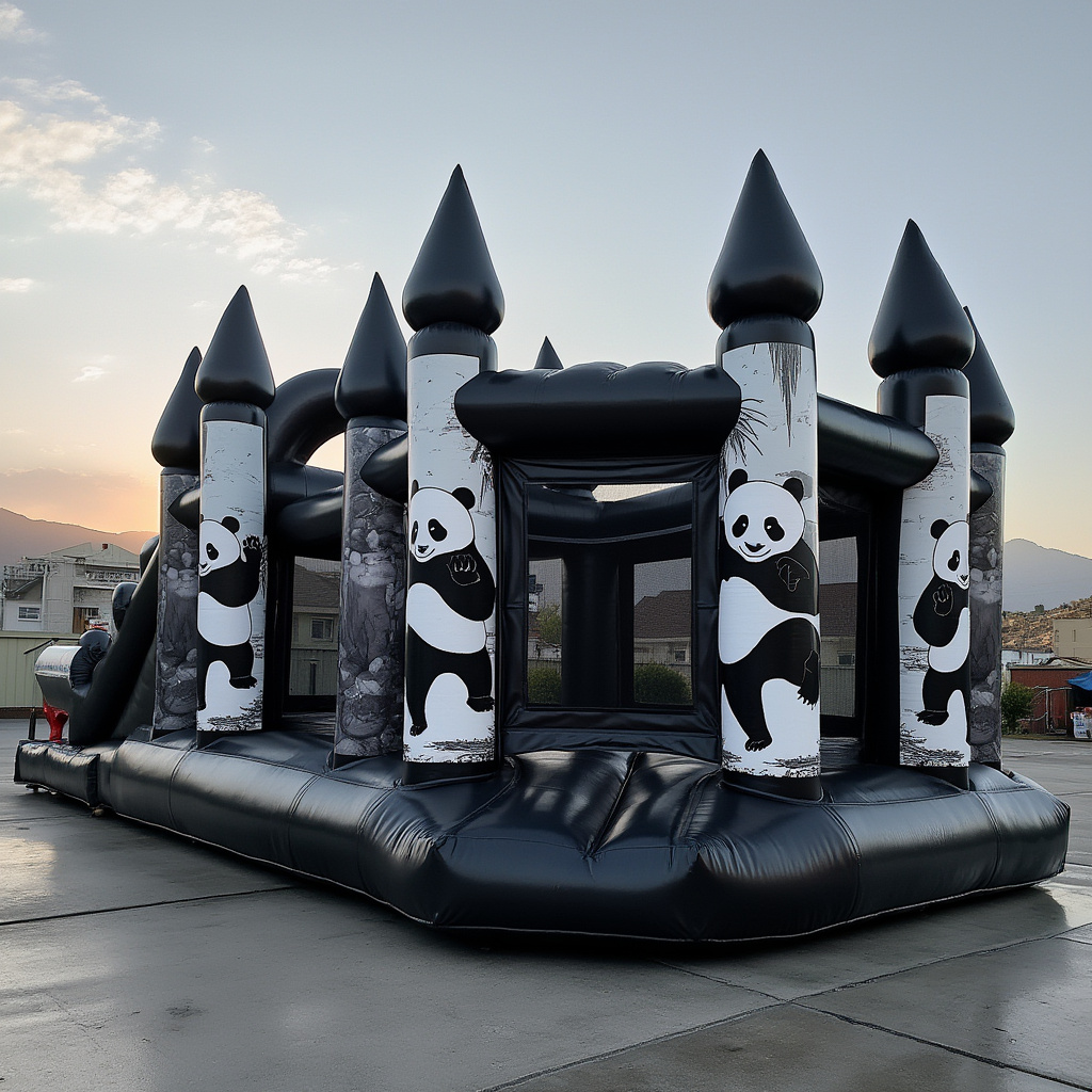 Panda Fortress Bounce House