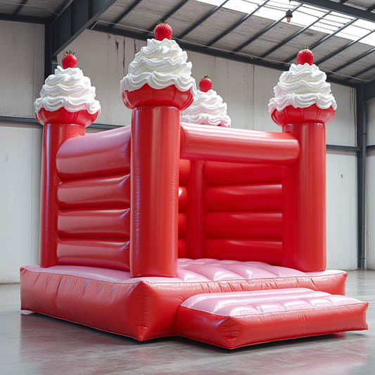 Strawberry Delight Bouncy Castle