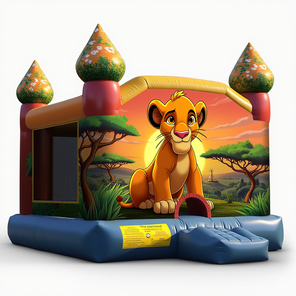 Savanna Adventure Bouncy Castle