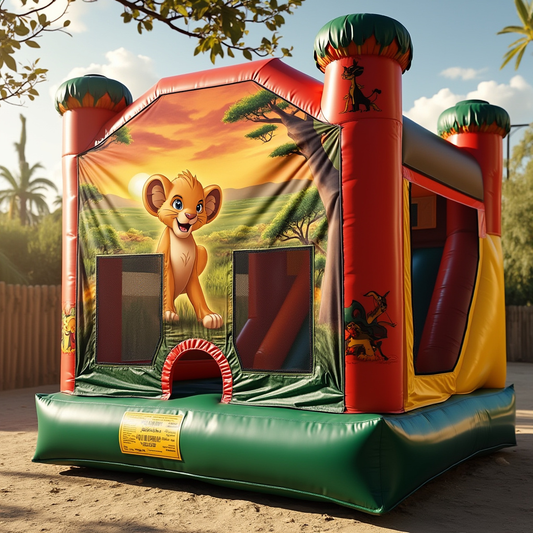 Jungle Kingdom Bouncy Castle