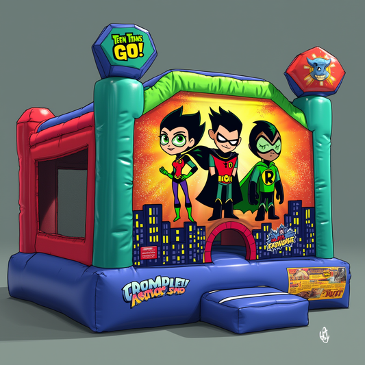 Teen Titans Bounce House