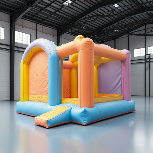 Pastel Paradise Bouncy Castle