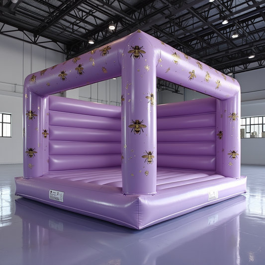 Purple Open Concept Bounce House