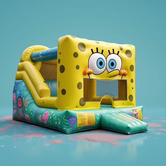 SpongeBob SquarePants Bounce House with Slide