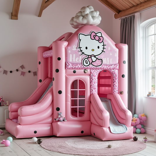 Hello Kitty-Themed Bounce House